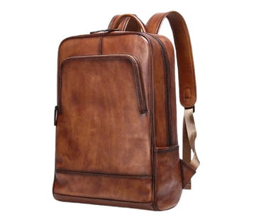 mochilas de piel para hombre méxico de lado